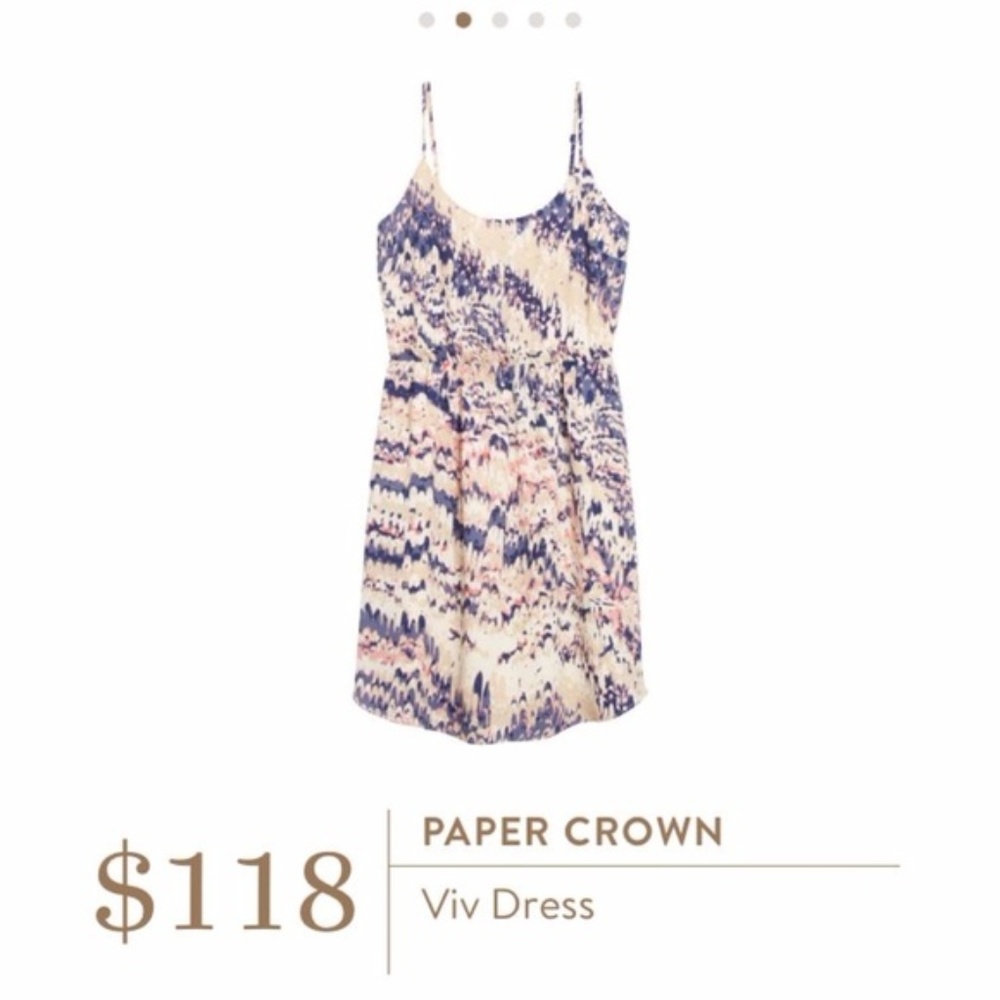 Paper Crown Viv Dress Sleeveless Stitch Fix Medium